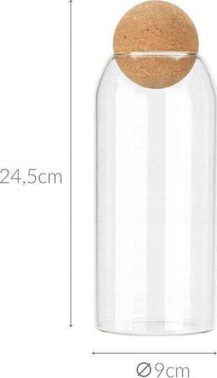 Excellent Houseware Vaza Uz General cu capac Sticlă Transparent Excellent Houseware Vaza Uz General cu capac Sticlă Transparent