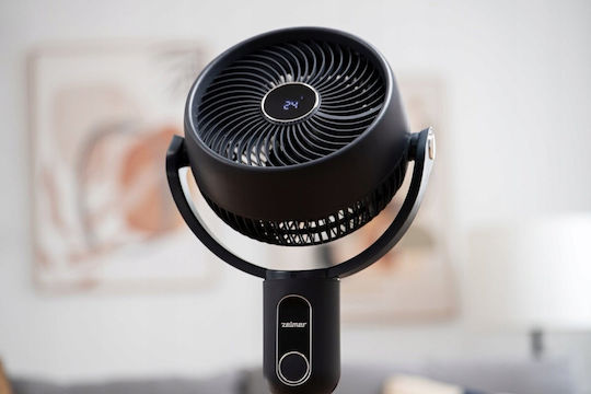 Trotec Trotec Ventilator Sockel 50W Lüfterdurchmesser 25cm mit Fernbedienung Blau