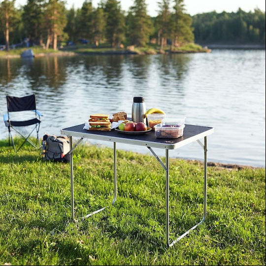 Nils Table for Camping Foldable 60x40x50cm Gray