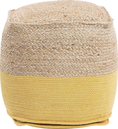 Hocker Kirama Gelb 44x44x44cm Hocker Kirama Gelb 44x44x44cm