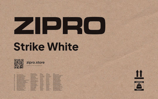 Zipro Strike Seated Exercise Bike Electromagnetic with Wheels
