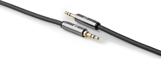 Nedis Cablu Audio Jack 3,5 Mm Male - 3,5 Mm Male Negru 5m Profigold