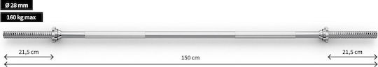 Zipro Straight Bar Ø28mm Without Collar