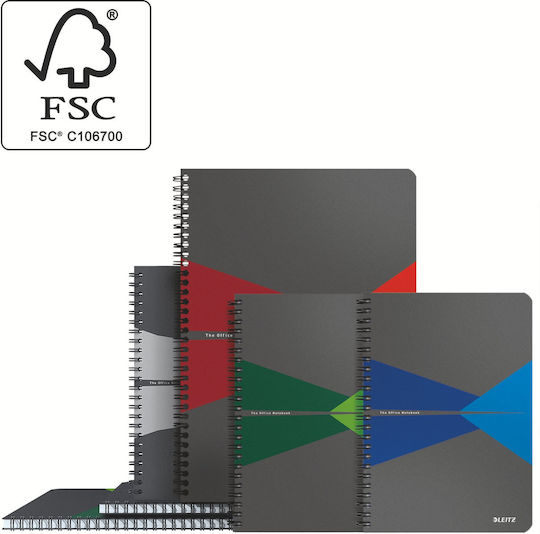 Leitz Notebook Office Card Notebook A5 Green