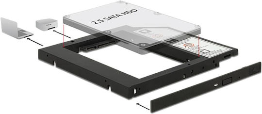 Θήκη Σκληρού Δίσκου Icy Dock Extra Tray Mb038 Series Black