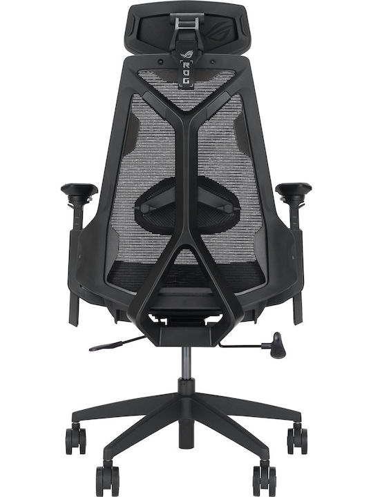 Asus Rog Destrier Gaming Stuhl mit verstellbaren Armlehnen Schwarz