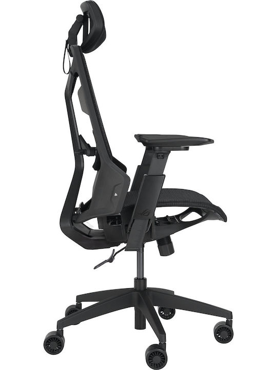 Asus Rog Destrier Gaming Stuhl mit verstellbaren Armlehnen Schwarz
