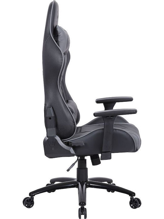 Steelplay SGC01 Artificial Leather Gaming Chair with Adjustable Arms Black