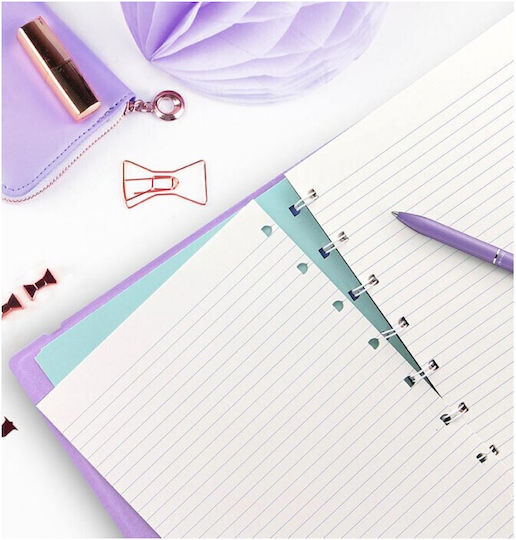 Filofax Σημειωματάριο A5 Ριγέ Πολύχρωμο