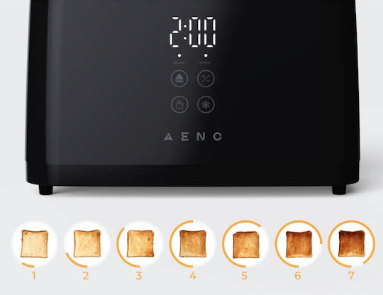 AENO Toaster 2 Slots 930W Black