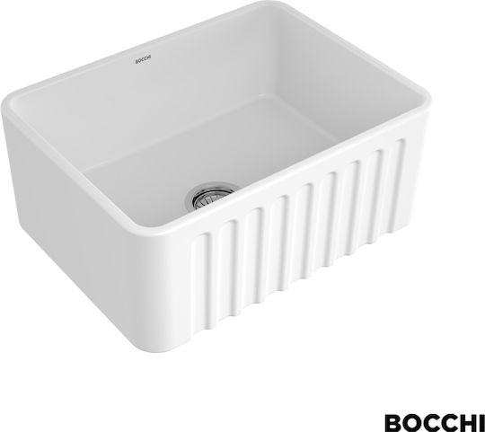 Bocchi Unterbau Küchenspüle 61x46,5cm Weiß
