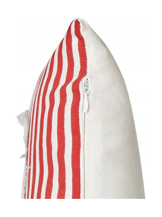 Beliani Sofa-Kissen Rote 30x50cm