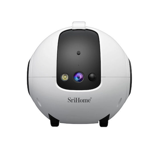 Srihome Dh013 CCTV Begleitroboter Kamera Full HD+ 4MP mit Bidirektionaler Kommunikation