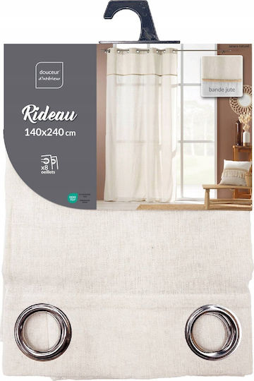 Douceur d'Intérieur Завеса с Копчета Бяла 140x240бр