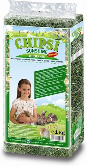 Kleintierfutter Chipsi Wiesenheu 1kg