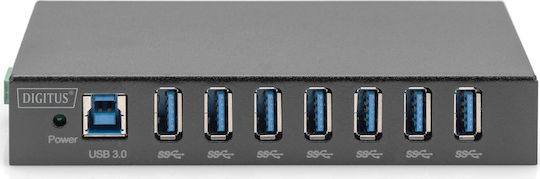 Digitus USB-Hub 8 Anschlüsse USB 3.0 mit USB-A Anschluss