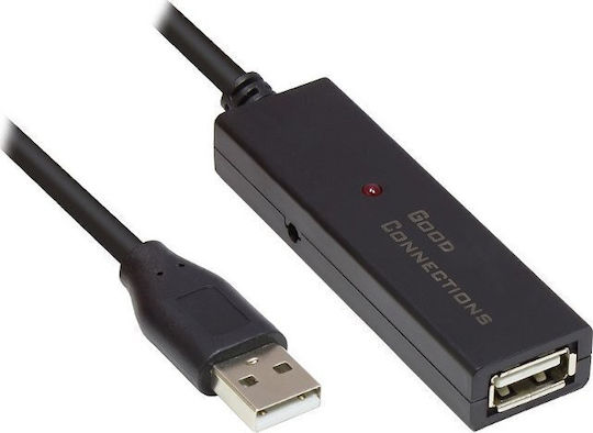 Good Connections 20m USB 2.0 Cable A-Male to A-Female Red (GC-M0134)