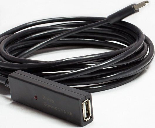 Good Connections 20m USB 2.0 Cable A-Male to A-Female Red (GC-M0134)