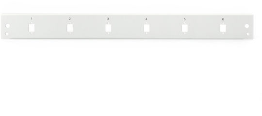 Digitus Patch Panel για Rack 1U Γκρι