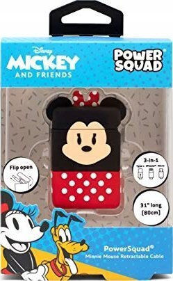 Καλώδιο Usb Thumbs Up Minnie Mouse 3in1 Lightning Micro Usbc