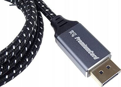 PremiumCord Cable DisplayPort male - DisplayPort male 1m Μαύρο (kport10-01)