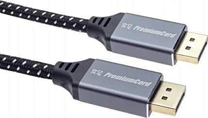 PremiumCord Cable DisplayPort male - DisplayPort male 1m Μαύρο (kport10-01)