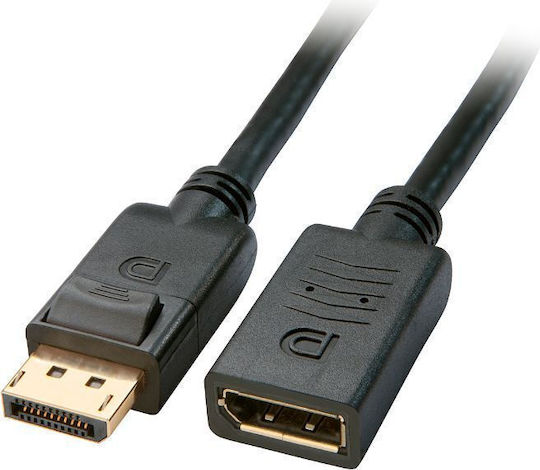 Microconnect Kabel DisplayPort-Stecker - DisplayPort-Buchse 3m Schwarz (DP-MFG-300)