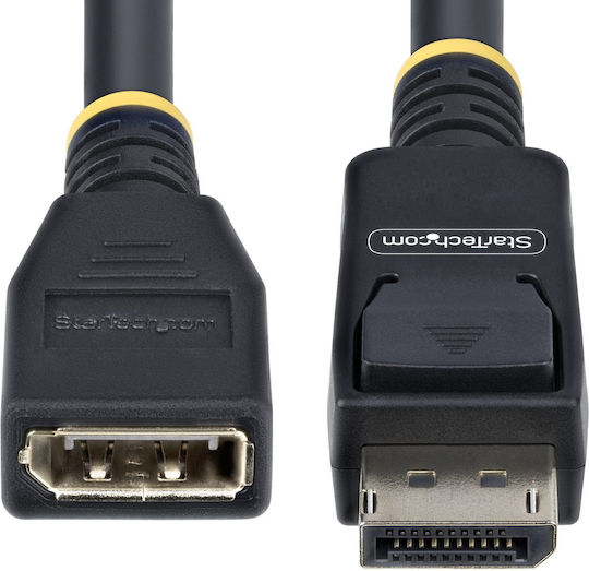 Startech 10f-dp14-extend-cbl Καλώδιο Displayport 3 M Μαύρο