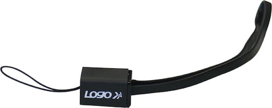 Logo Collection Keychain USB 2.0 to micro USB Cable Μαύρο 0.3m (81925)