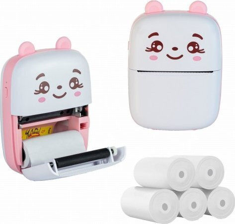 Extralink EPP-001 + 5 Rolls Black and White Thermal Printer