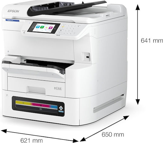 Epson WorkForce Pro EM-C8101RDWF Έγχρωμoς Εκτυπωτής Inkjet