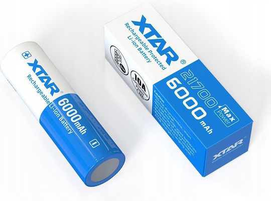 XTAR Baterie Reîncărcabilă 21700 Li-ion 6000mAh 3.6V 1buc