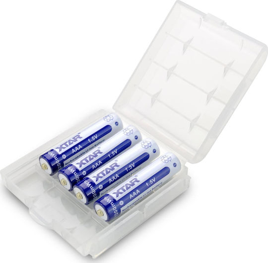 XTAR Rechargeable Battery AAA Li-ion 750mAh 1.5V 4pcs