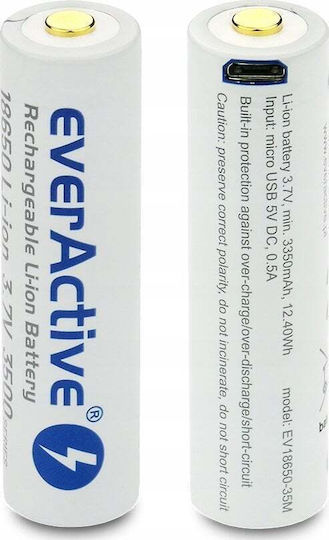 everActive Wiederaufladbare Batterie 18650 Li-Ion 3500mAh 3.7V 1Stück