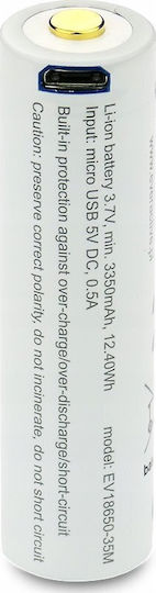 everActive Wiederaufladbare Batterie 18650 Li-Ion 3500mAh 3.7V 1Stück