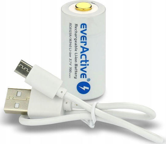 everActive Επαναφορτιζόμενη Μπαταρία 16340 Li-ion 700mAh 3.7V 1τμχ