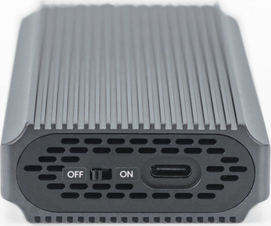 Digitus Hard Drive Case M.2 PCI-Express NVME with connection USB 4 in Schwarz color