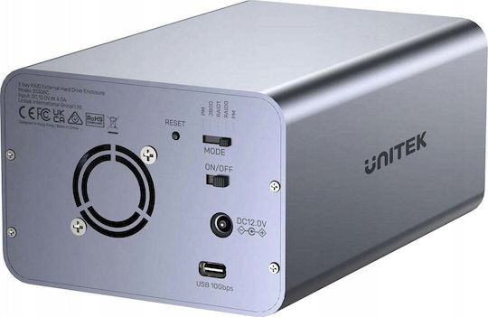 Unitek Case for Hard Drive SATA III with Connection SATA
