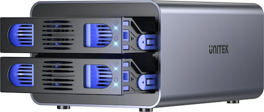 Unitek Case for Hard Drive SATA III with Connection SATA