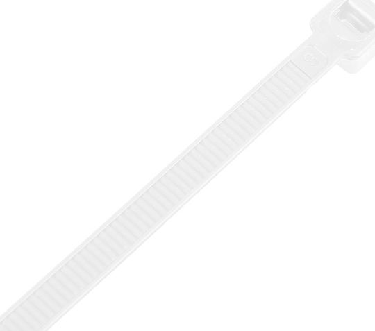 Neo Δεματικά Καλωδίων Πλαστικά 370mmx4.8mm σε Λευκό χρώμα (50τμχ)