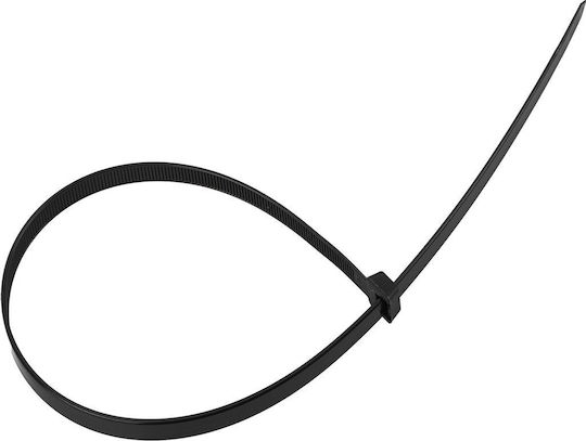 Neo Δεματικά Καλωδίων Πλαστικά 300mmx7.6mm σε Μαύρο χρώμα (50τμχ)