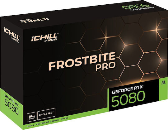 Inno 3D GeForce RTX 5080 16GB GDDR7 iChill Frostbite Pro Κάρτα Γραφικών