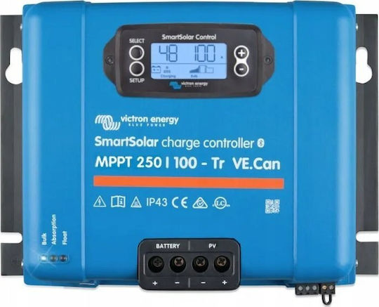 Victron Energy MPPT Solar Charge Controller Smartsolar MPPT 250/100 Tr 48V / 100A SCC125110412
