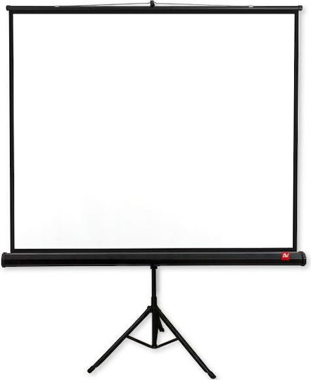 Avtek Οθόνη Προβολής Projector Δαπέδου TRIPOD Pro 180 με Λόγο Εικόνας 16:9 / 1:1 180x180cm / 97"