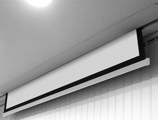 Avtek Elektrisch Decken-Bildschirmprojektor Cinema Electric 300P mit Bildlogo 16:9 290x163cm / 131"