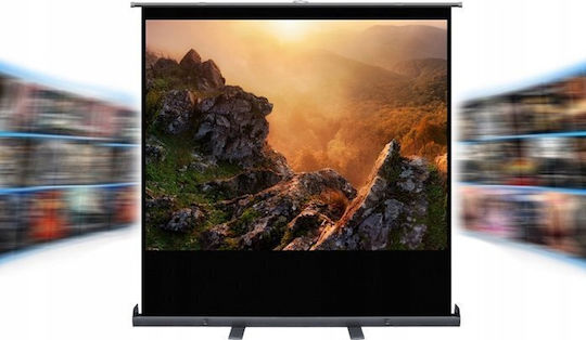 Art Manual Standing Projection Screen 80 Inch 123x163cm Ps-80 4:3