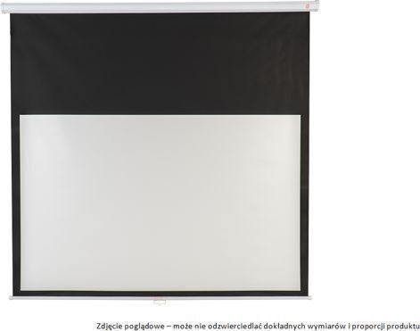 Avtek Οθόνη Προβολής Projector Τοίχου Video 175 με Λόγο Εικόνας 4:3 175x175cm