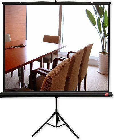 Avtek Οθόνη Προβολής Projector Δαπέδου Projection Tripod Standard 150 με Λόγο Εικόνας 1:1 150x150cm / 84"