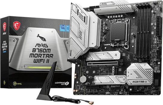 MSI MAG B760M Mortar WIFI II Placă de bază Micro ATX cu Intel 1700