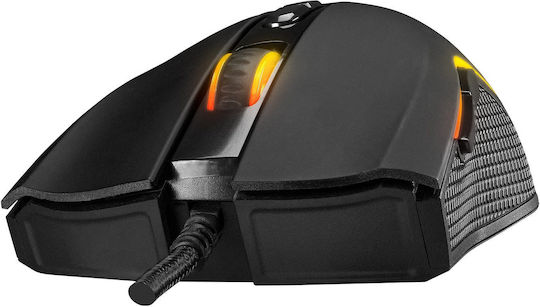 Rampage SMX-R44V2 RGB Gaming Ποντίκι 12800 DPI Μαύρο